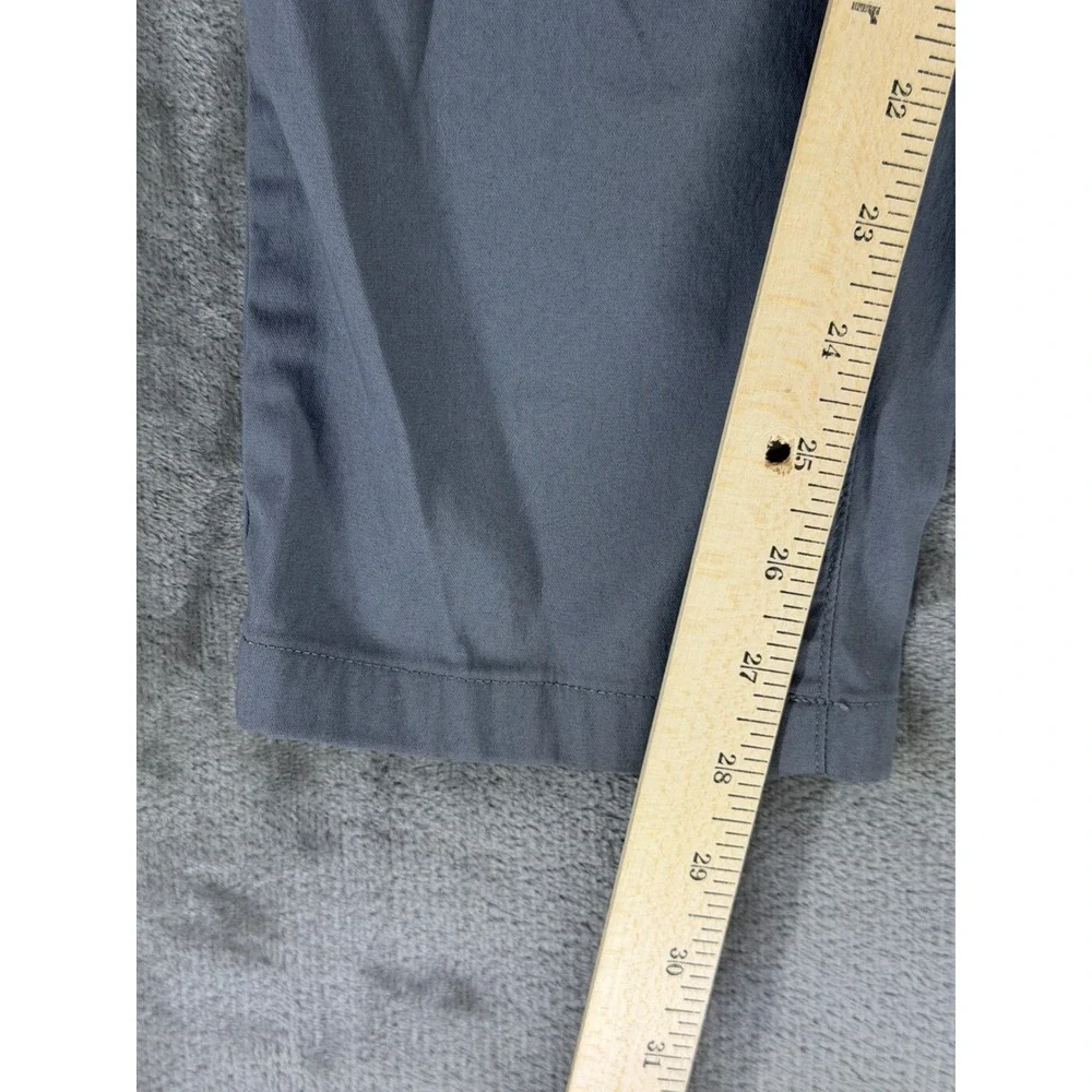 Birddogs Mens Grey Khaki Chino Pants Stretch Cotton Nylon 34x30 (Measures 34x28)